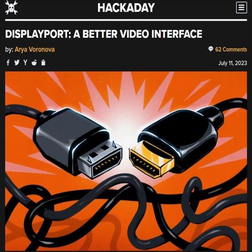 视频接口标准DisplayPort有什么好处？