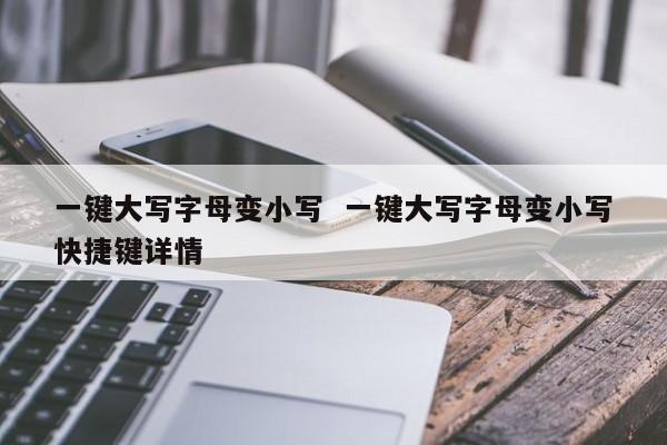 一键大写字母变小写  一键大写字母变小写快捷键详情