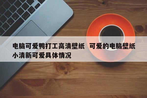 电脑可爱鸭打工高清壁纸  可爱的电脑壁纸小清新可爱具体情况